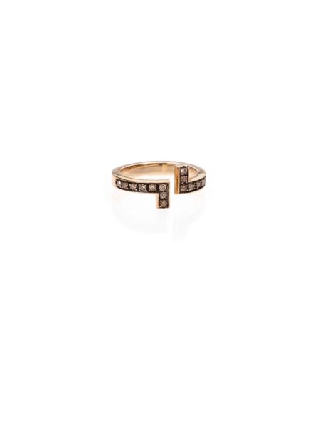 Gold Chevalier Ring Antithesis