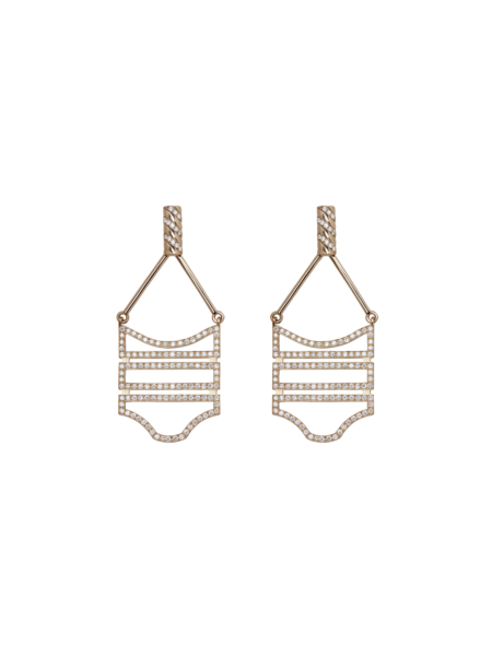 Gold Earrings Minotavros